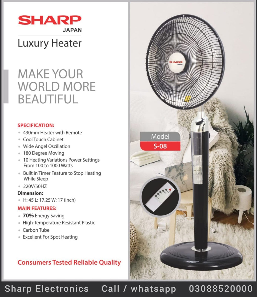 Sharp Sun Heater – New Tokyo Electronics