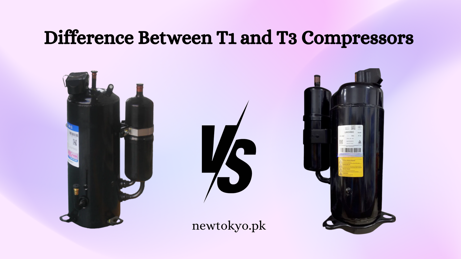 Compressor Type T Difference Between T1 and T3 Compressor Air Conditioner – New Tokyo ...