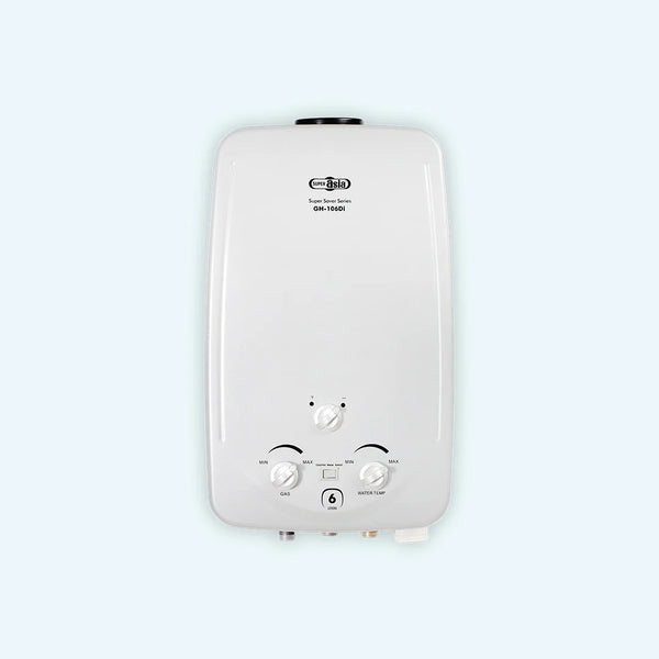 Super Asia Instant Water Heater GH-106 Di (NG/LPG) 6L