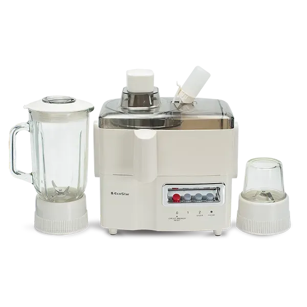 EcoStar Juicer Blender Grinder (3 In 1) EH-JBG311-W