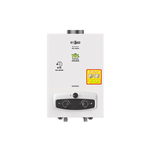 Super Asia Instant Gas Water Heater GH-206Di (NG/LPG) 6L