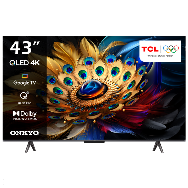TCL 43C655 QLED Pro TV 43 Inches Model 2025