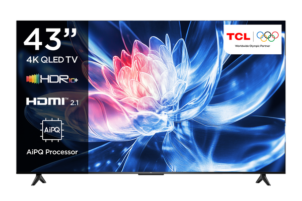 TCL 43T6C QLED  TV 43 Inches Model 2025