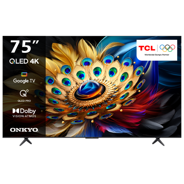 TCL 75C655 QLED Pro TV 75 Inches Model 2025