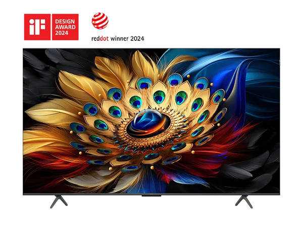 TCL Smart Google Cast TV QLED 75 Inch Model 75-C655 (2024)