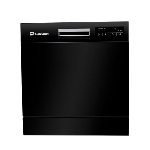 DAWLANCE Counter Top Black Dishwasher 868