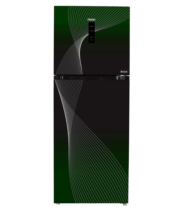 Haier fridge deals 336 glass door